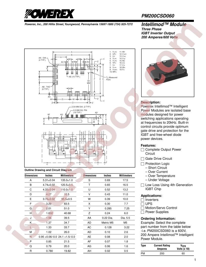 PM200CSD060