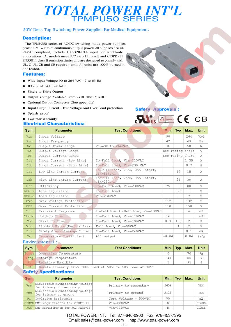 TPMPU50-100