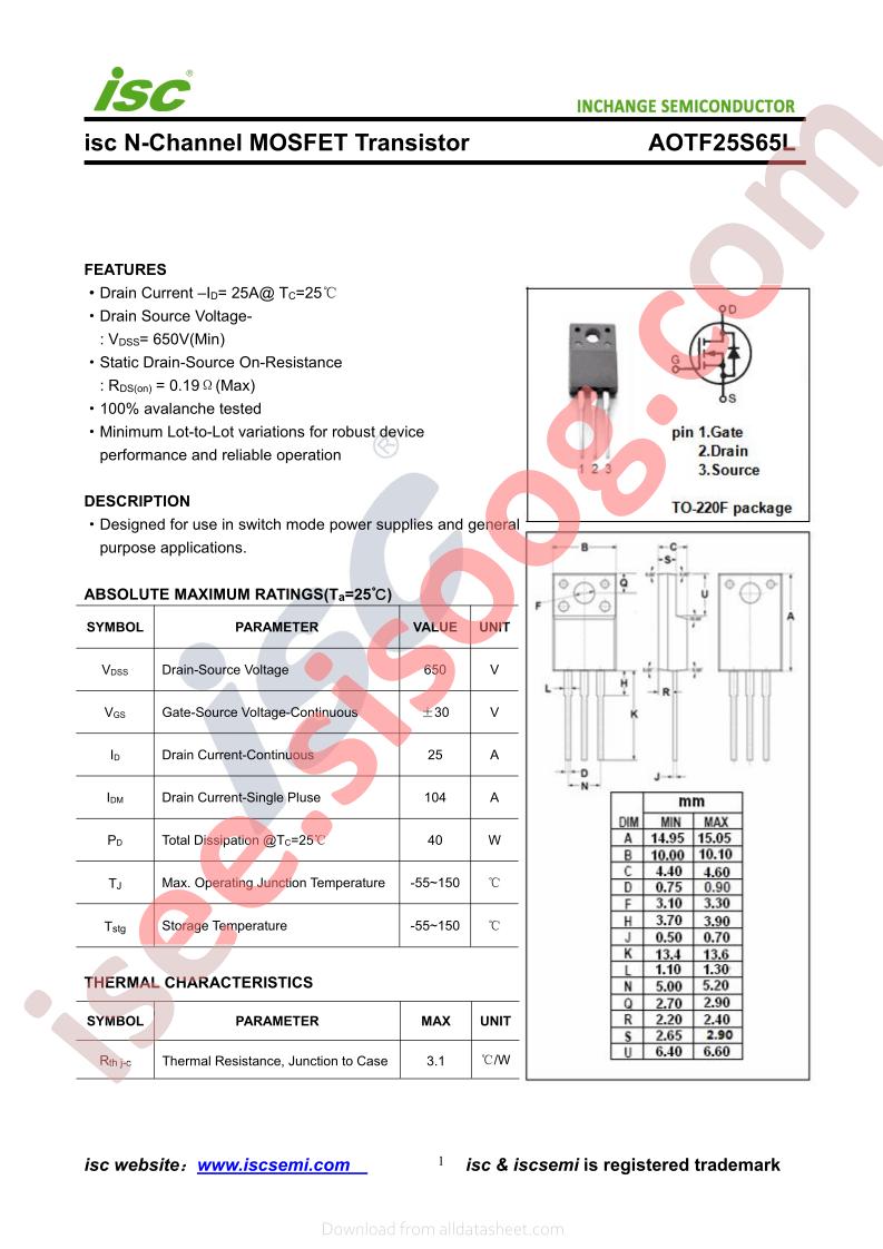 AOTF25S65L