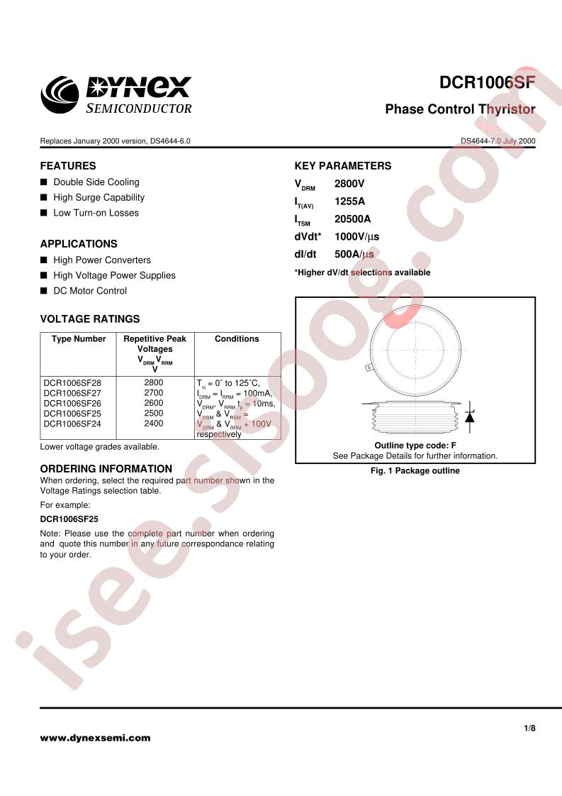 DCR1006SF