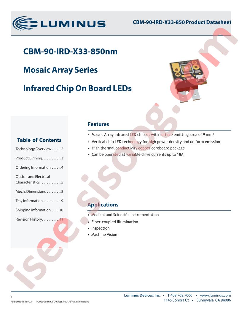 CBM-90-IRD-X33-850