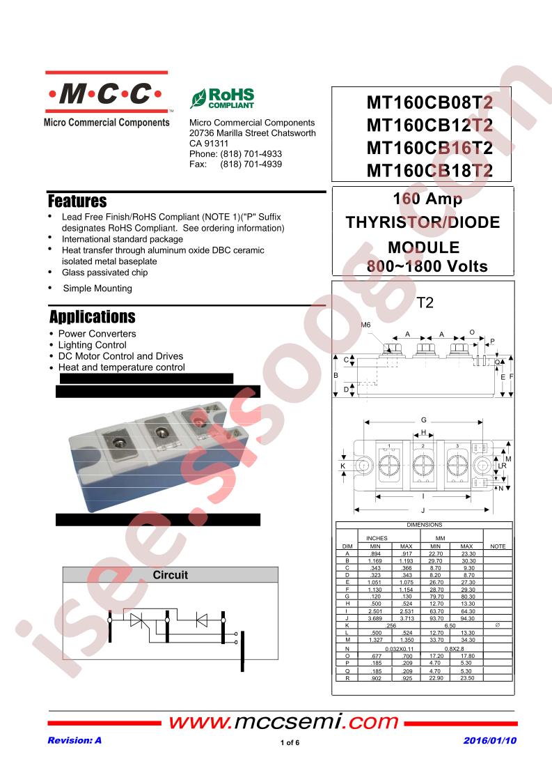 MT160CB08T2