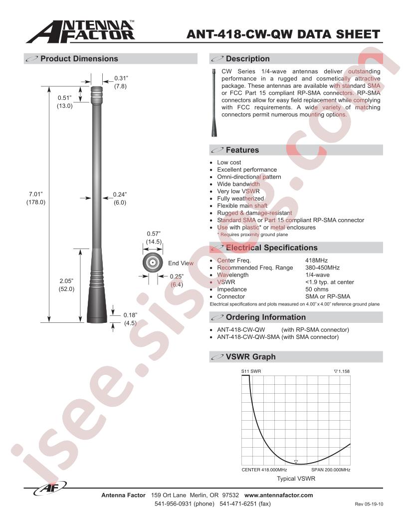 ANT-418-CW-QW