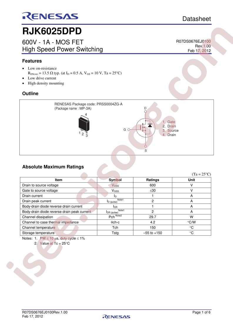 RJK6025DPD