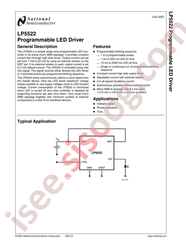 LP5522TM