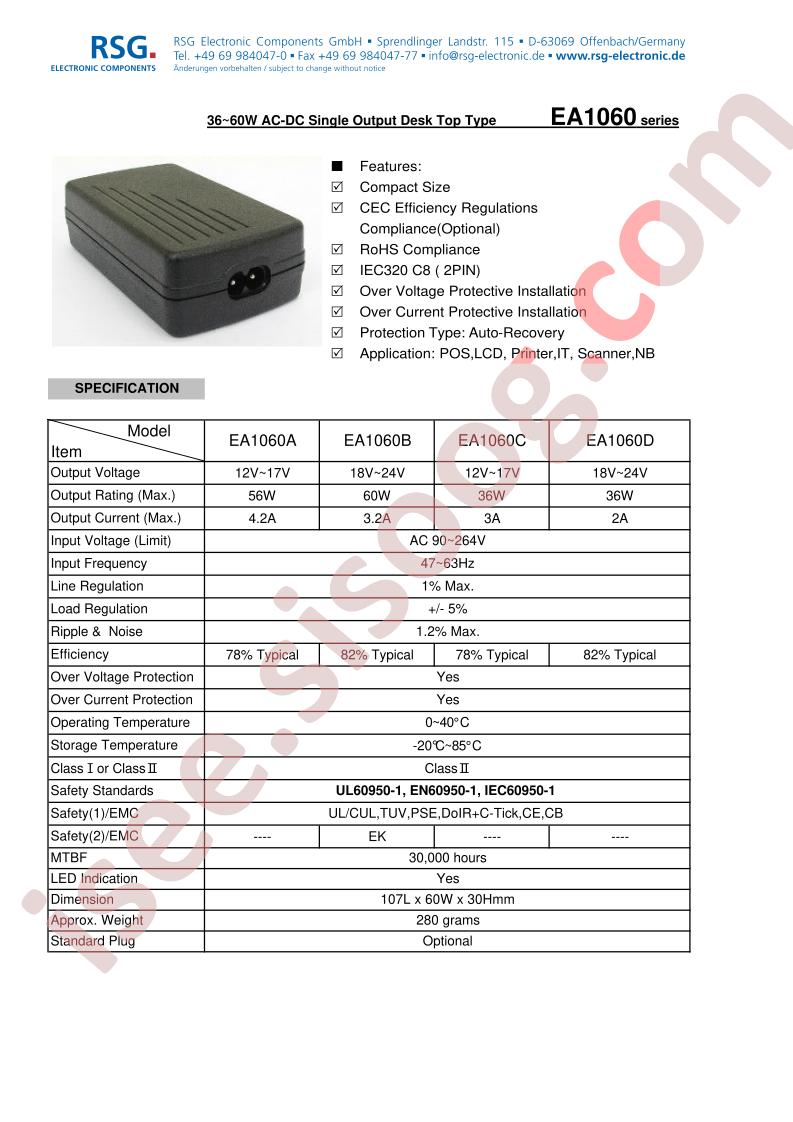 EA1060C
