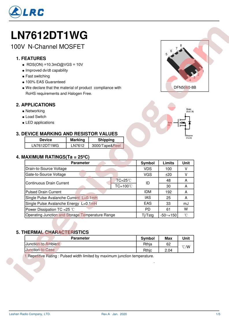 LN7612DT1WG