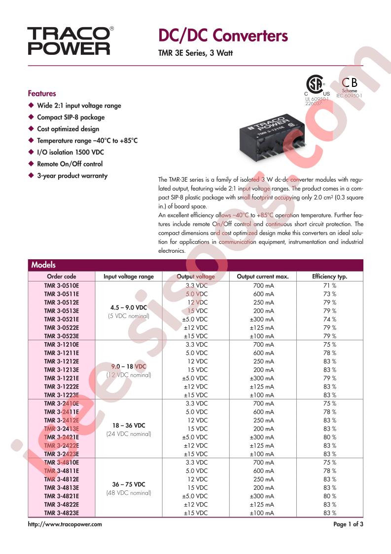 TMR3-0510E