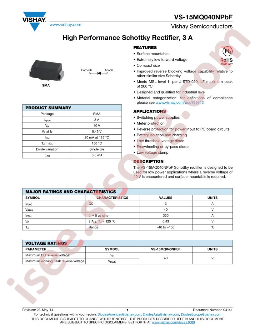 VS-15MQ040NPBF
