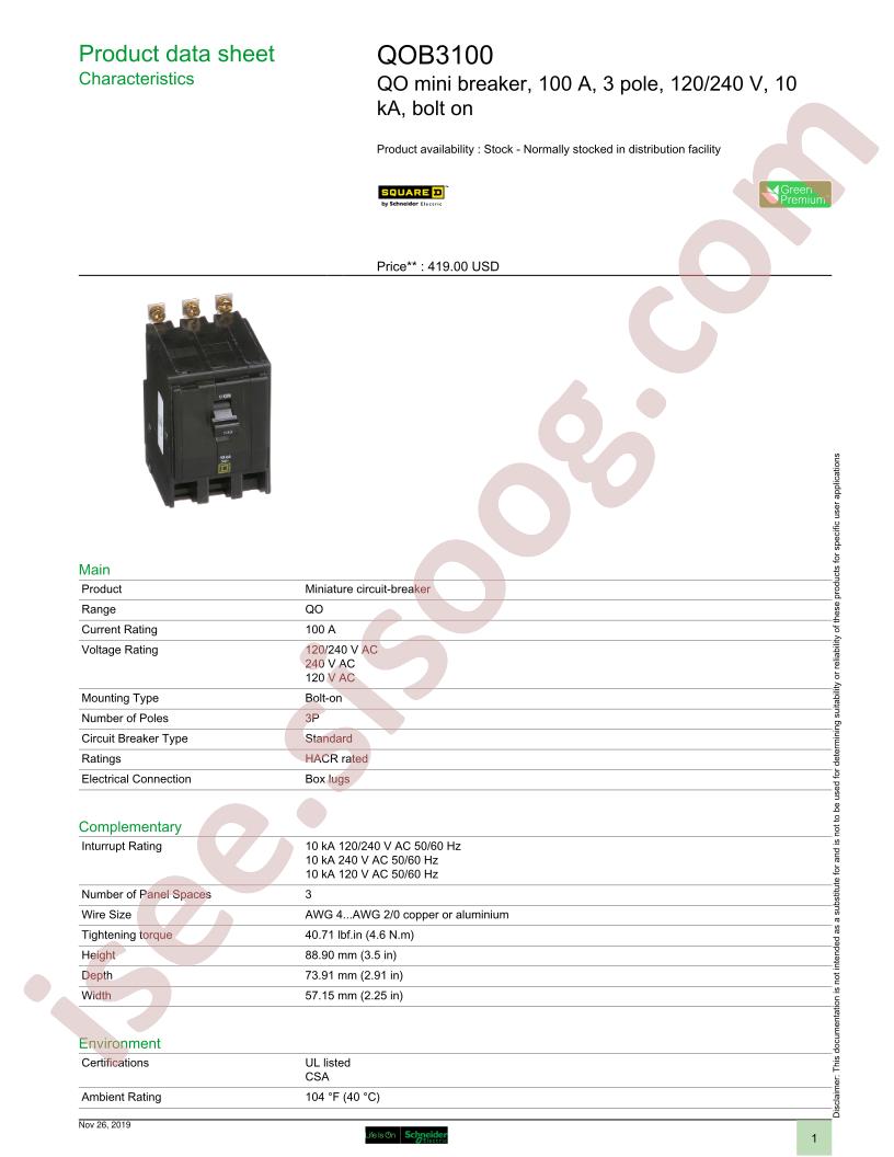 QOB3100