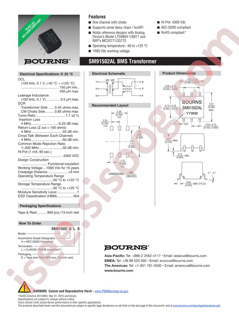 SM91502AL