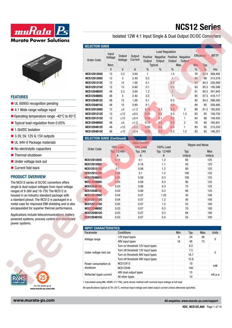 NCS12D1205C
