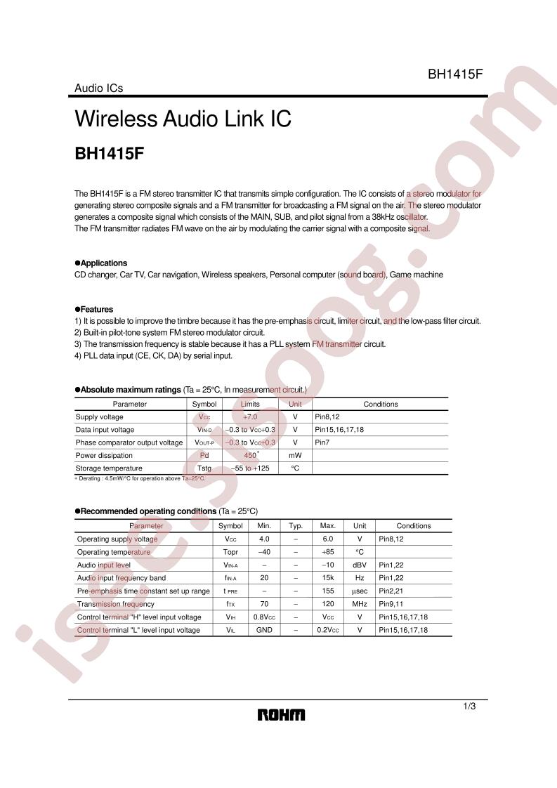 BH1415F-E2