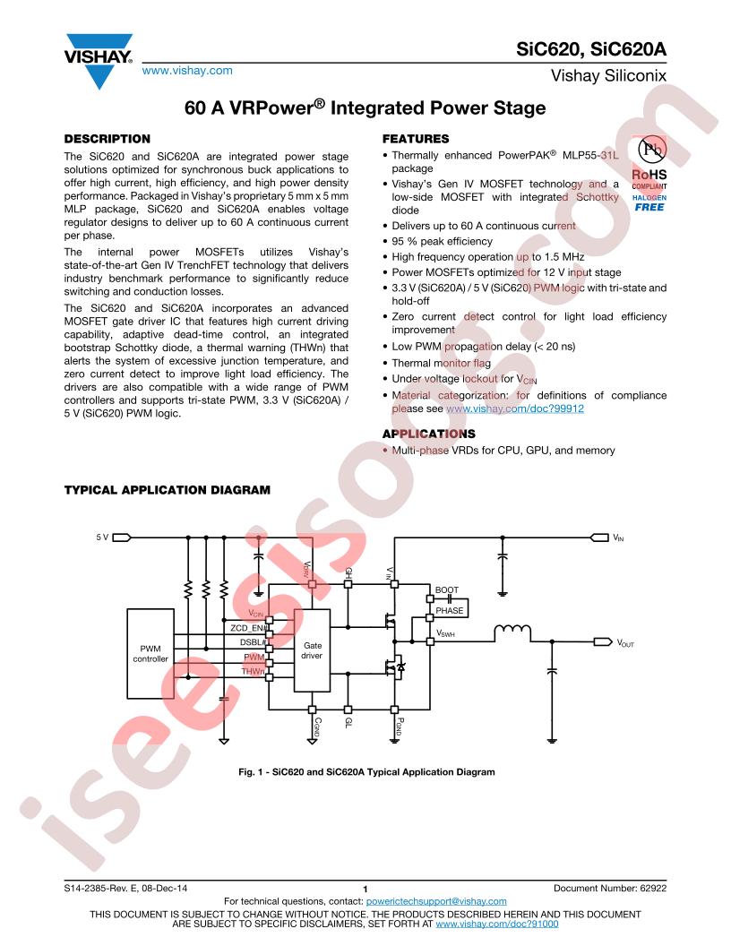 SiC620ACD-T1-GE3