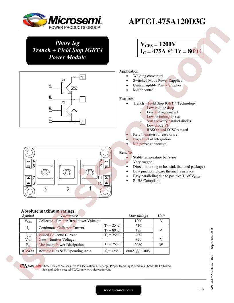 APTGL475A120D3G