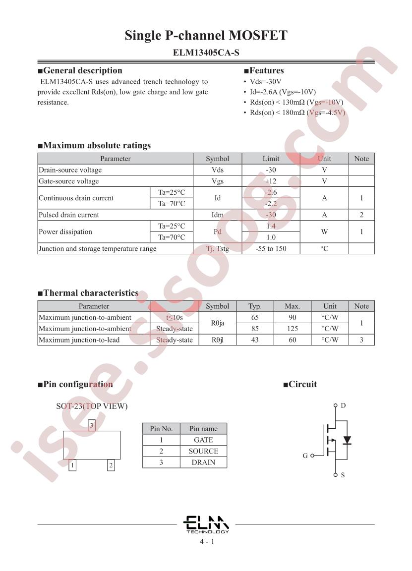 ELM13405CA-S