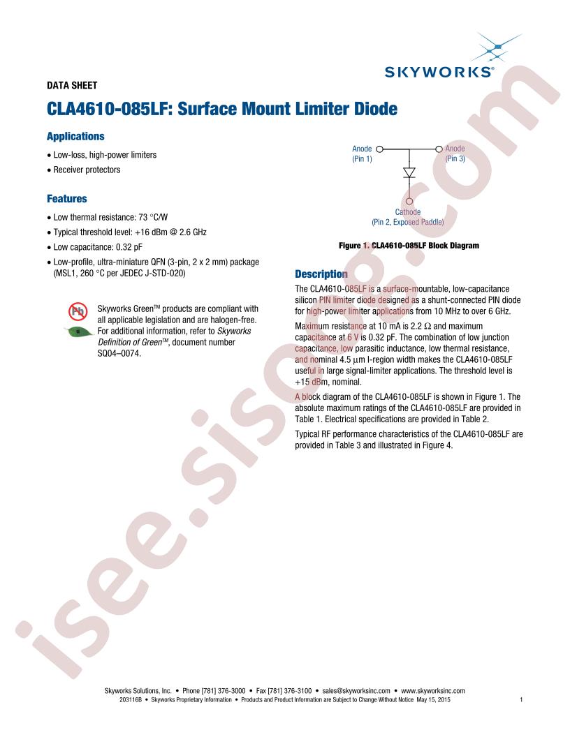 CLA4610-085LF