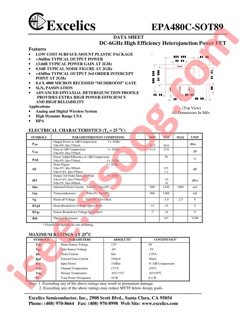 EPA480C-SOT89