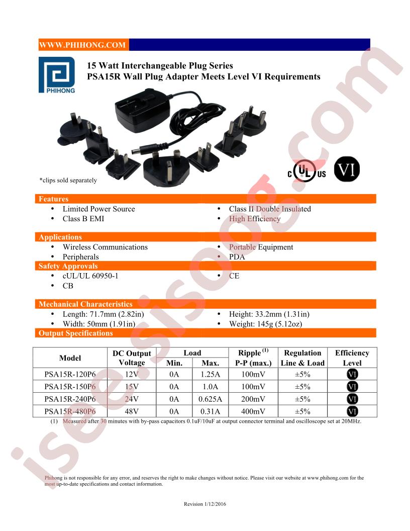 PSA15R-120P6