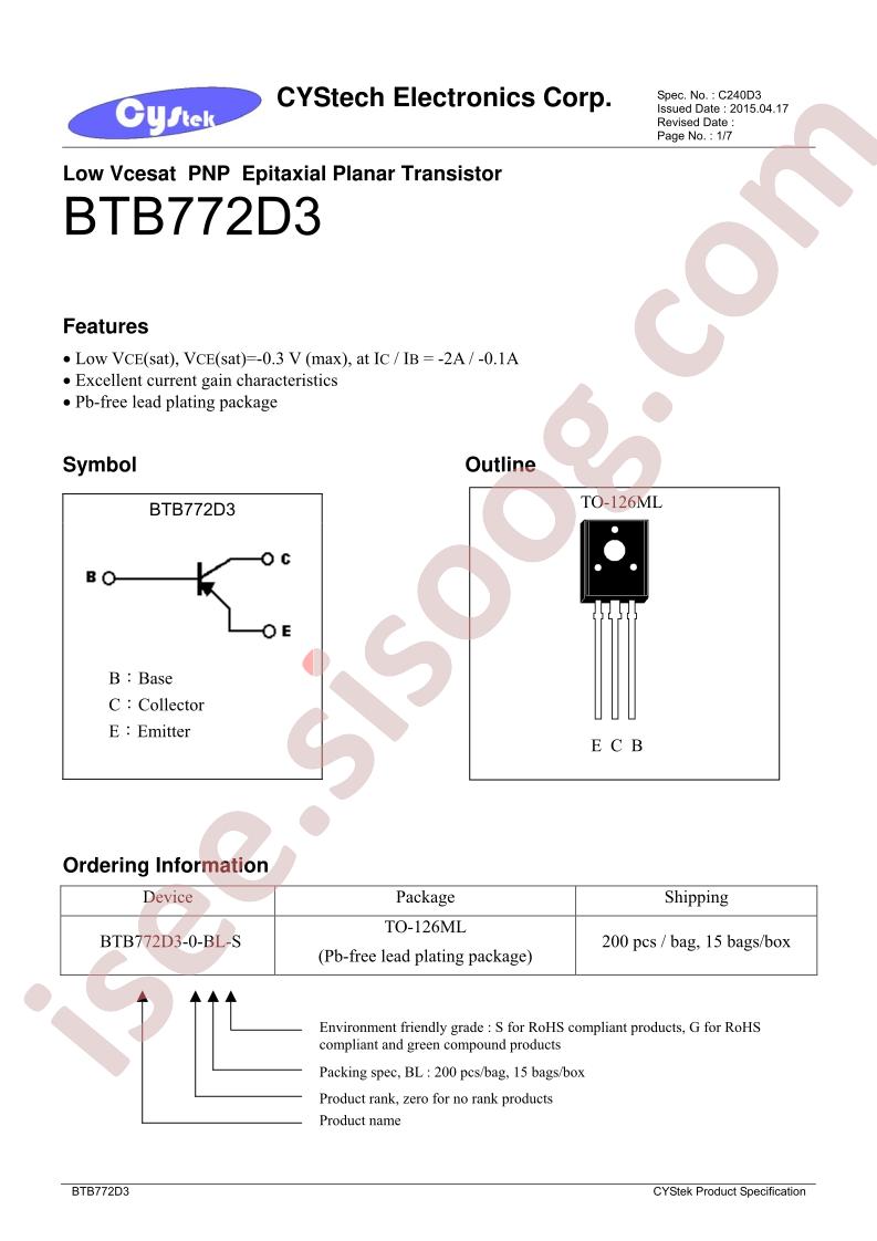 BTB772D3