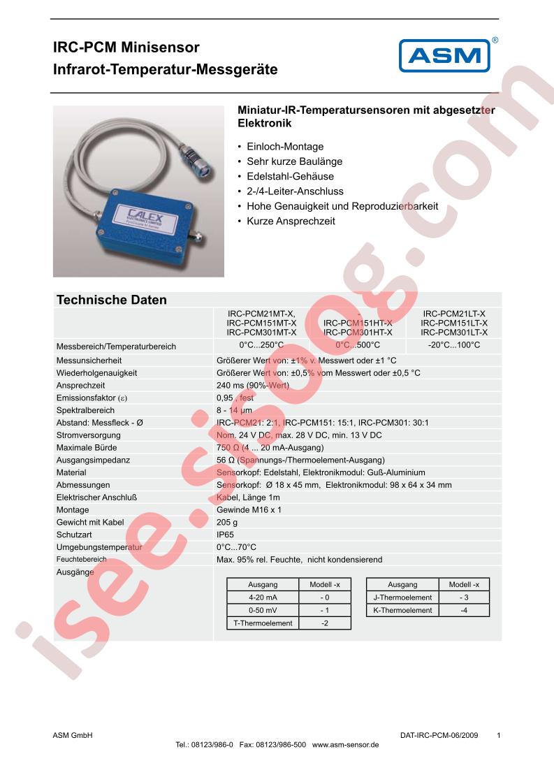 IRC-PCM151HT-X