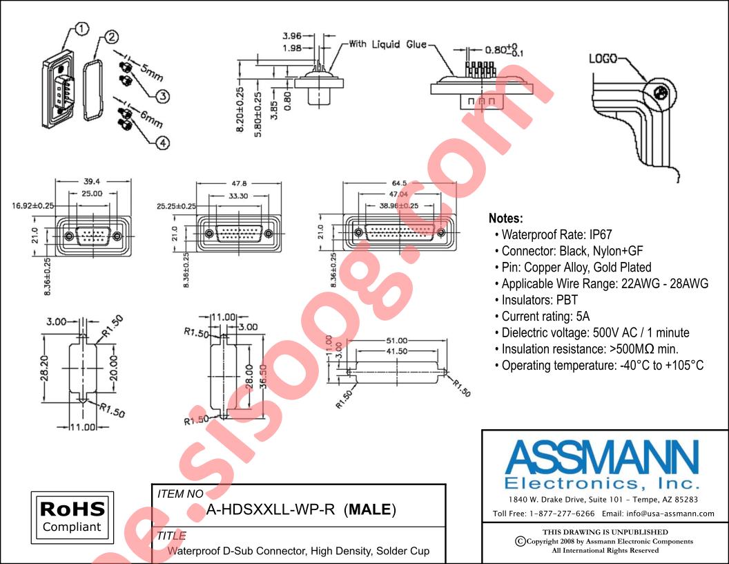 A-HDS26LL-WP-R