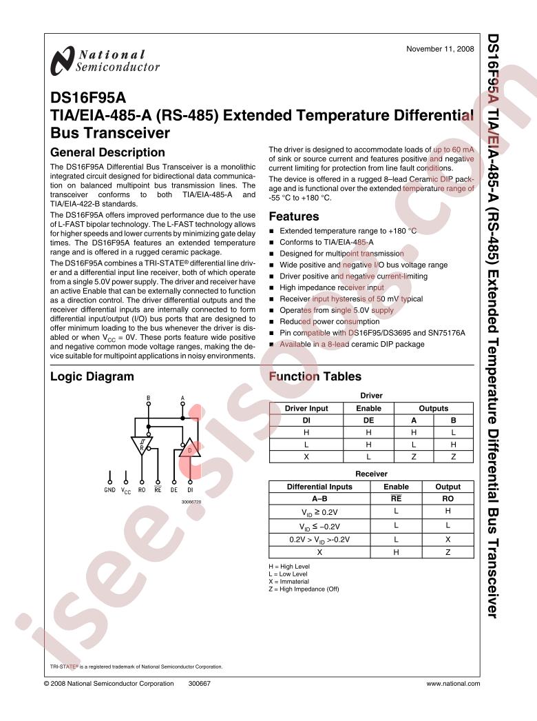 DS16F95AJA