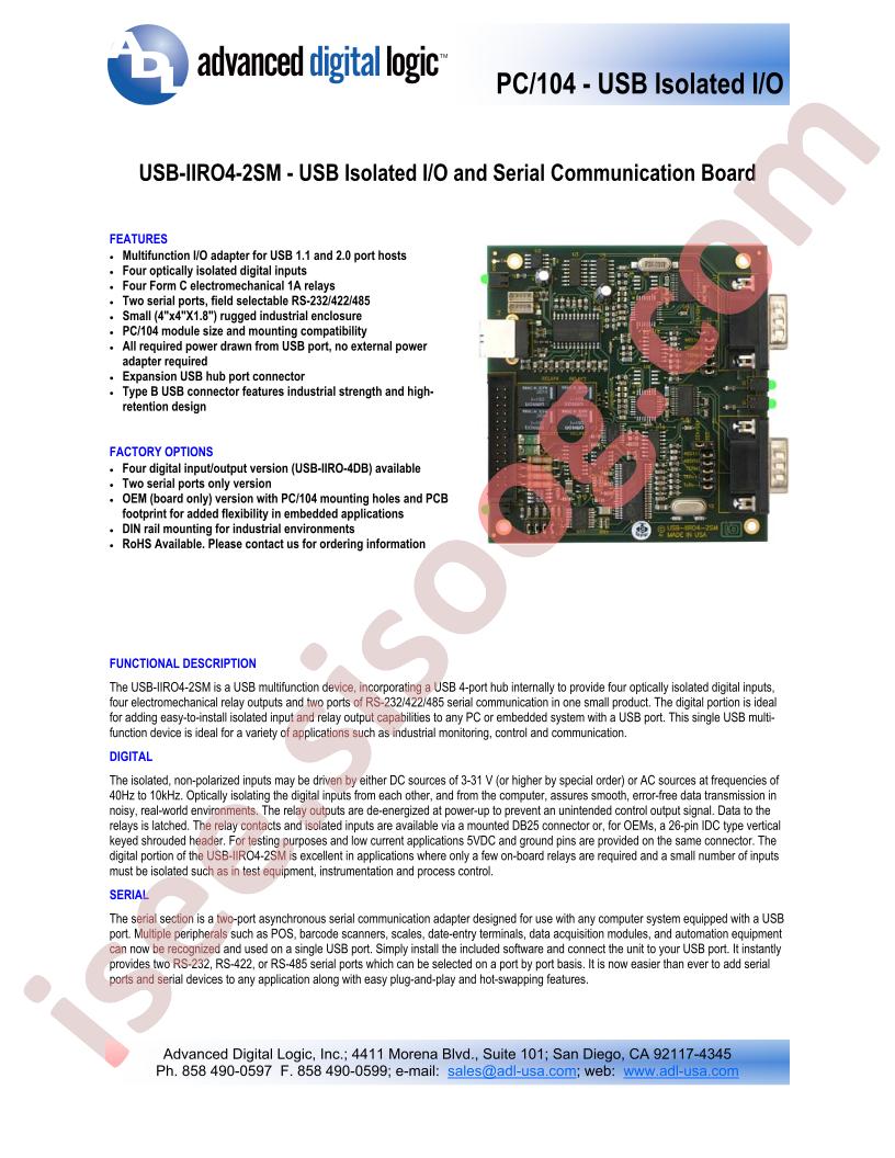 USB-IIRO4-2SM