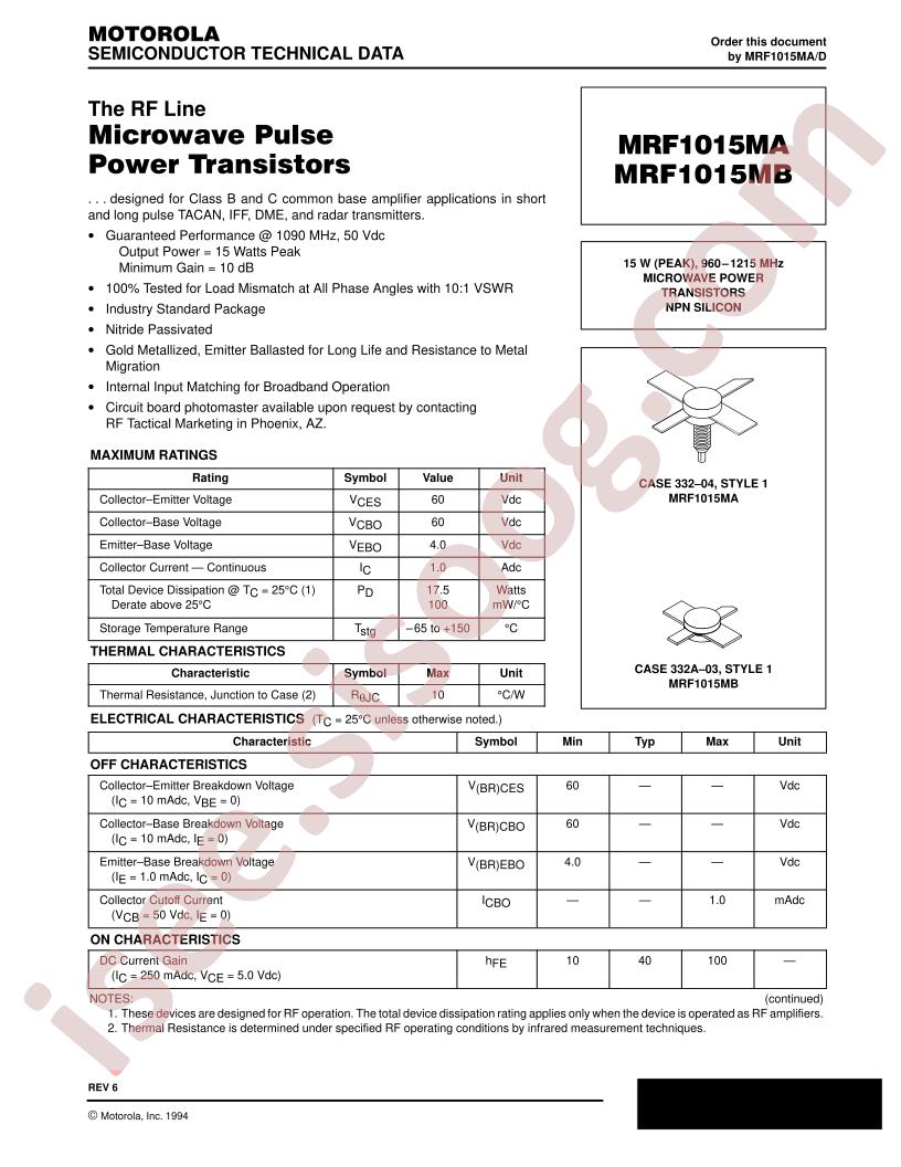 MRF1015MA