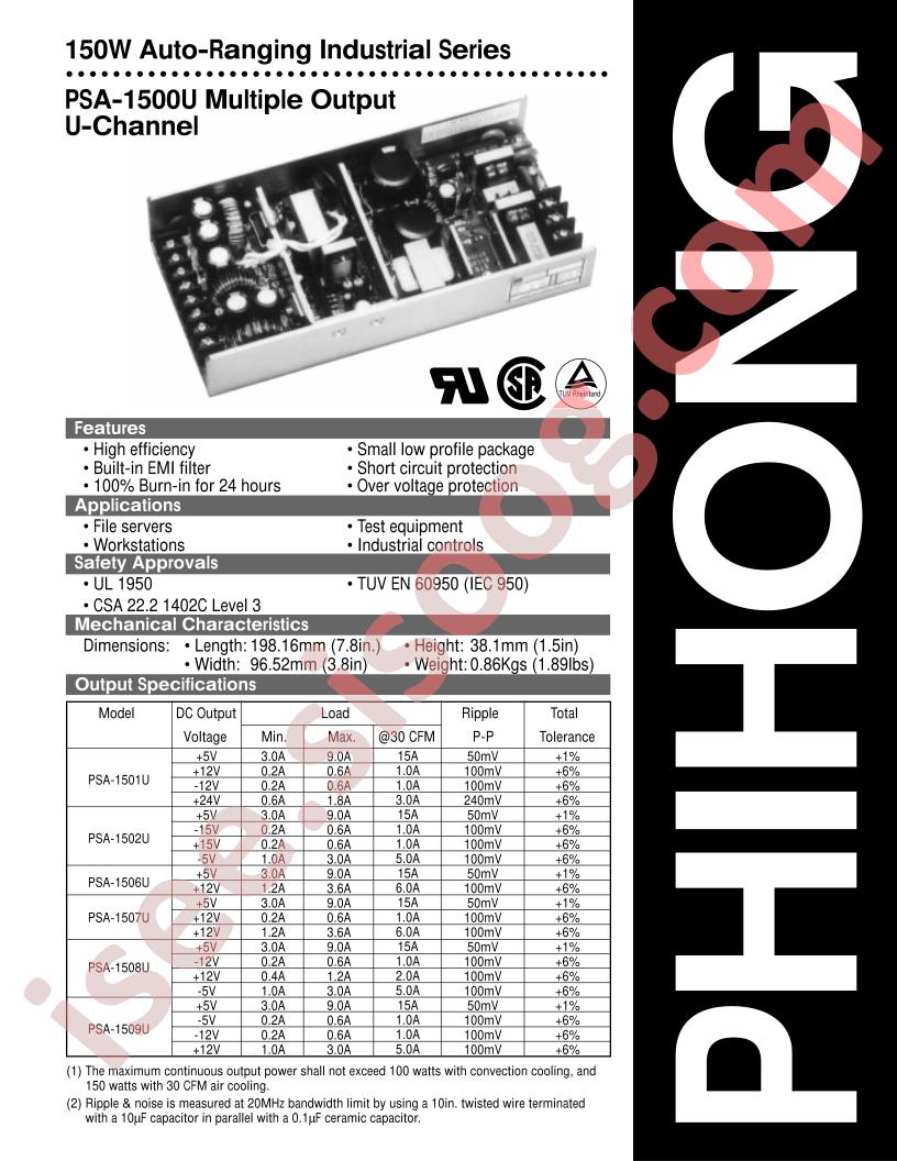 PSA-1506U