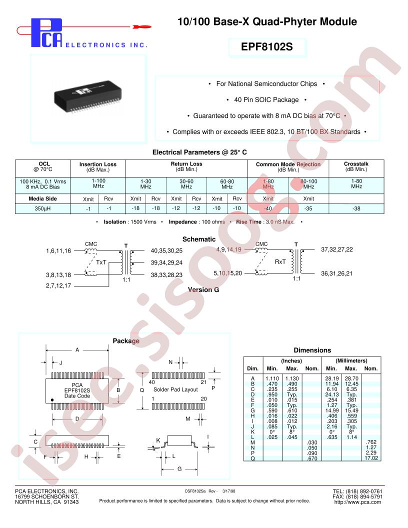 EPF8102S