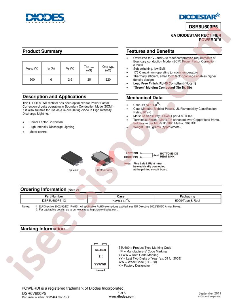 DSR6U600P5-13