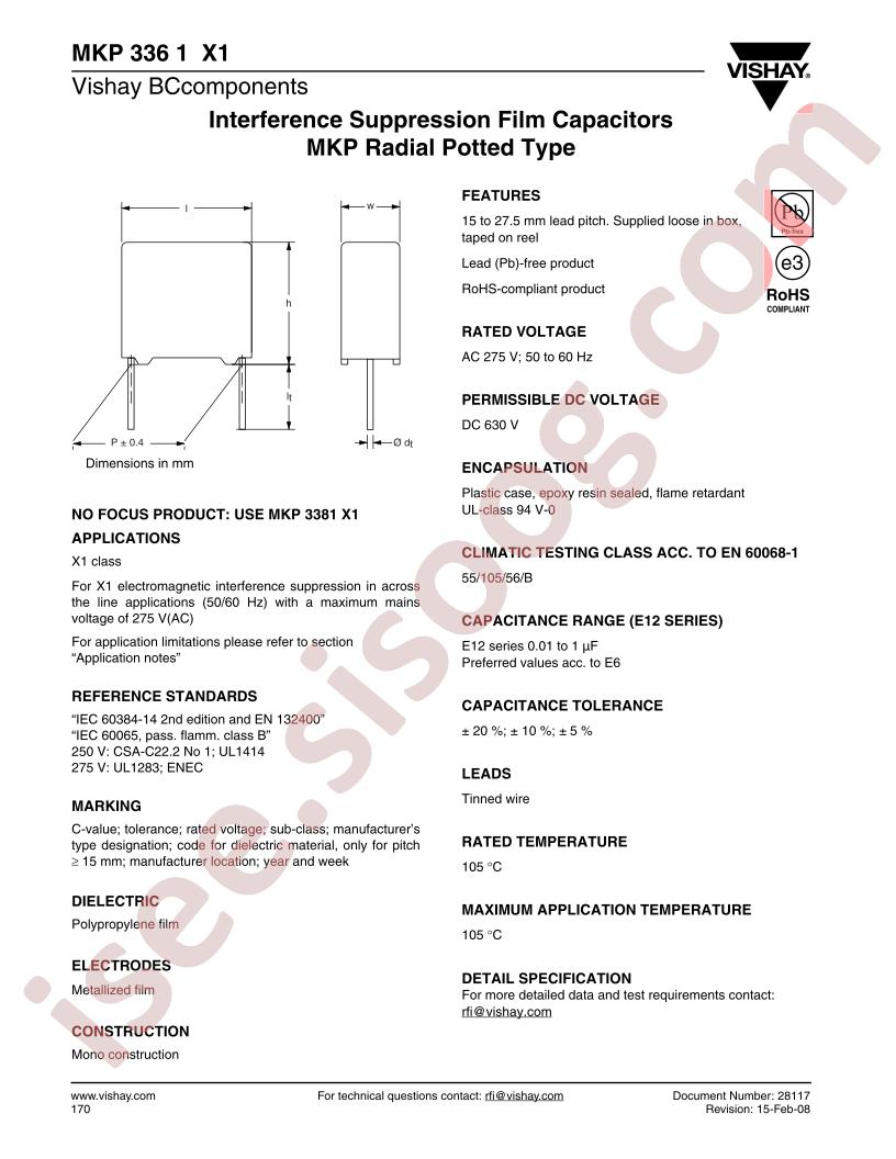 MKP3361X1