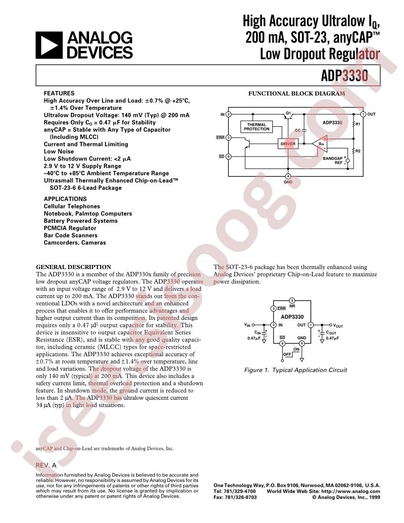 ADP3330ART-33-RL7