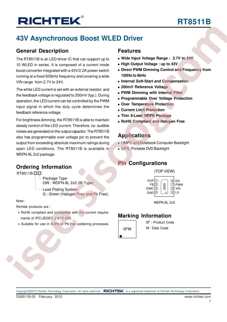 RT8511B