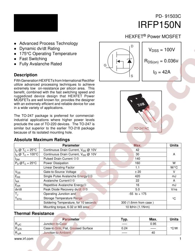 IRFP150N