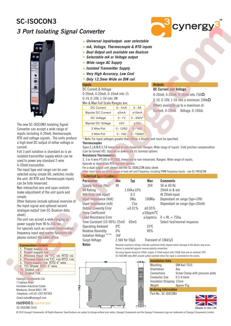 SC-ISOCON3