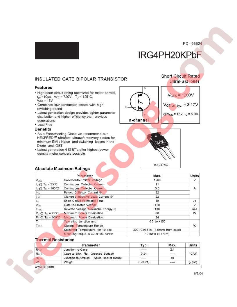 IRG4PH20KPBF