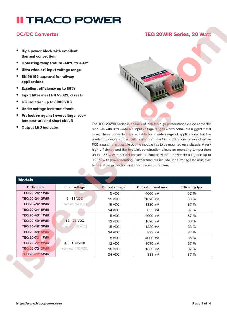 TEQ20-7212WIR