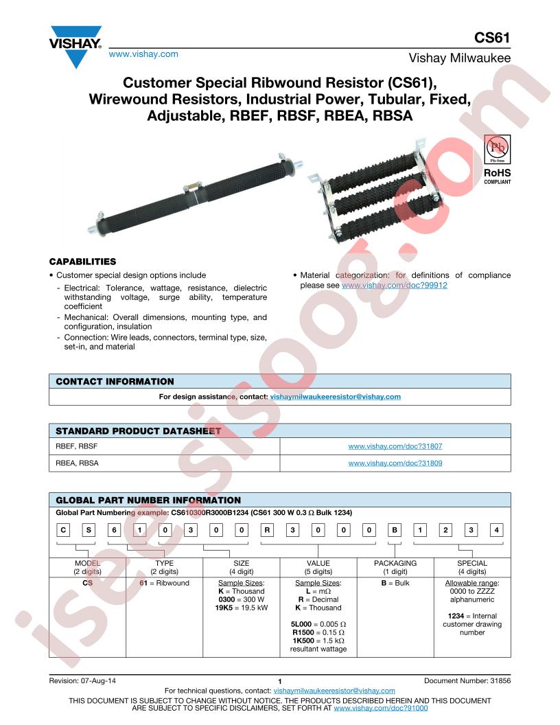 CS610300R3000B1234
