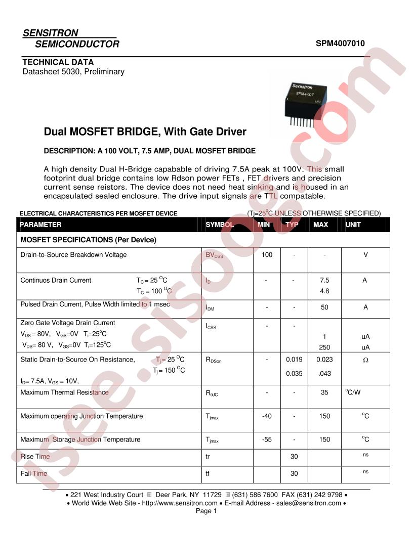 SPM4007010