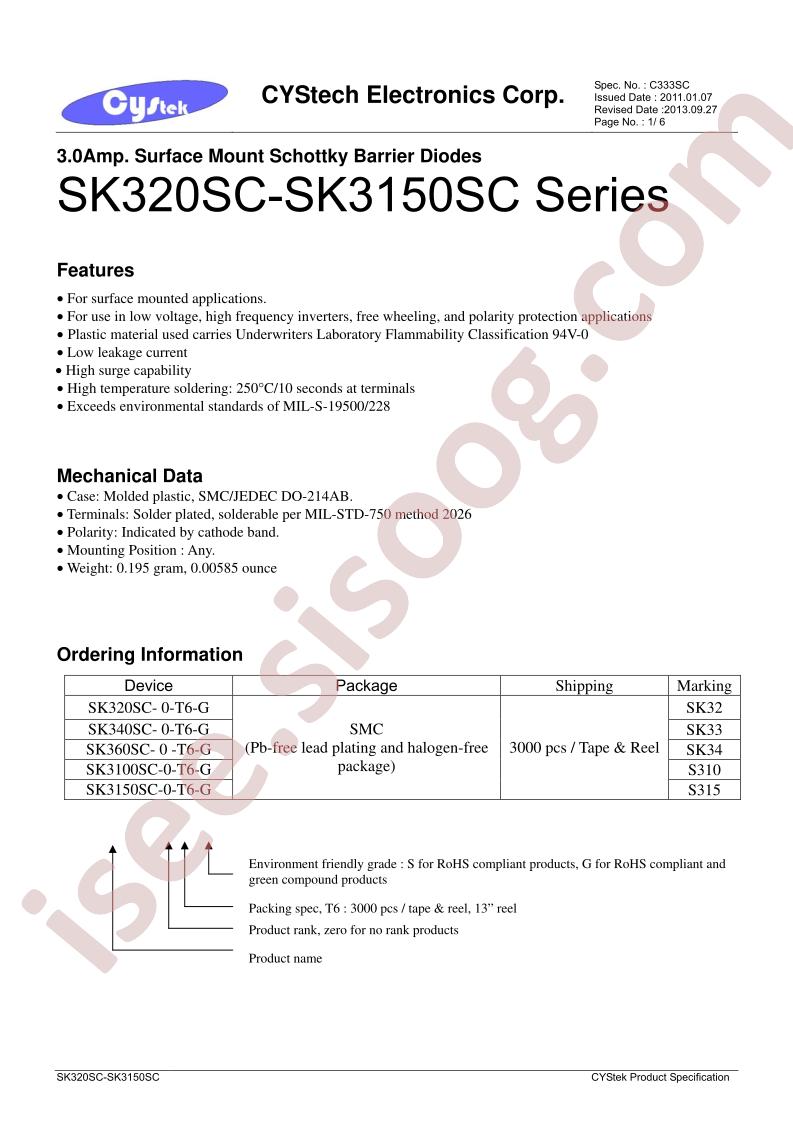 SK3100SC-0-T6-G