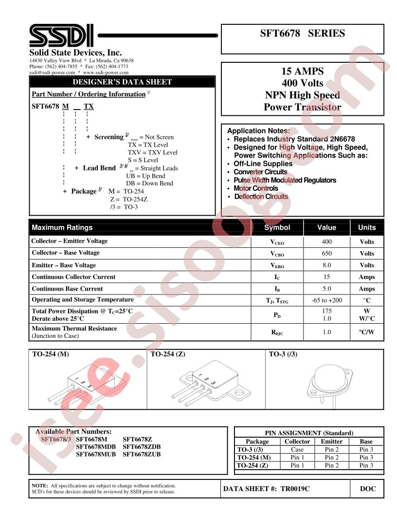 SFT6678MUB