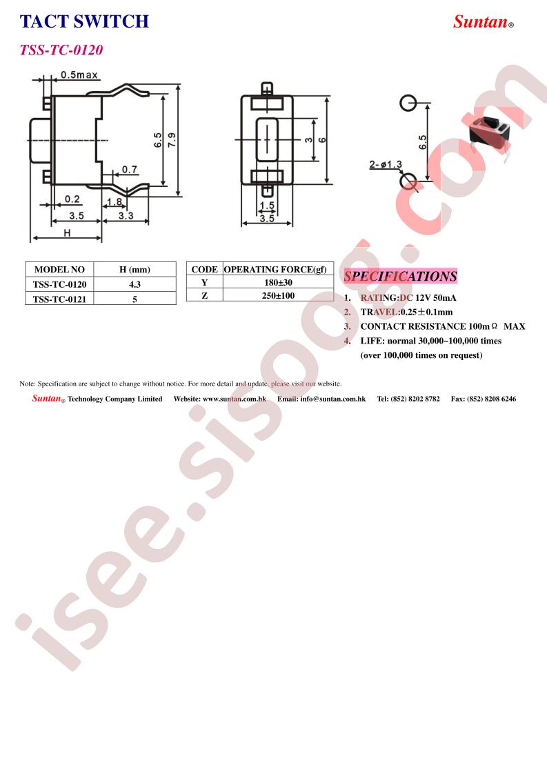 TSS-TC-0120