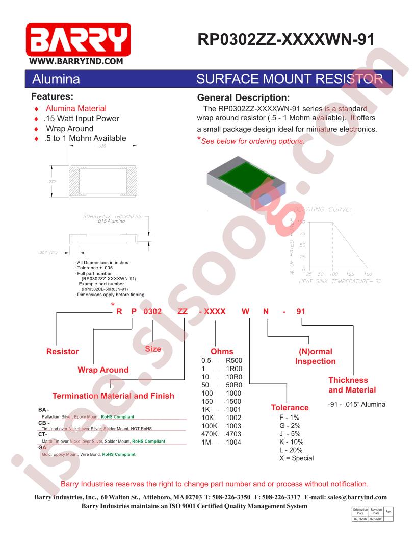 RP0302BA-1001JN-91