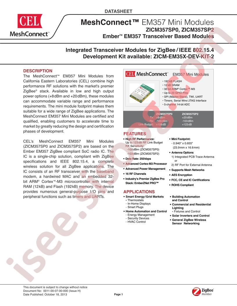 ZICM357SP0