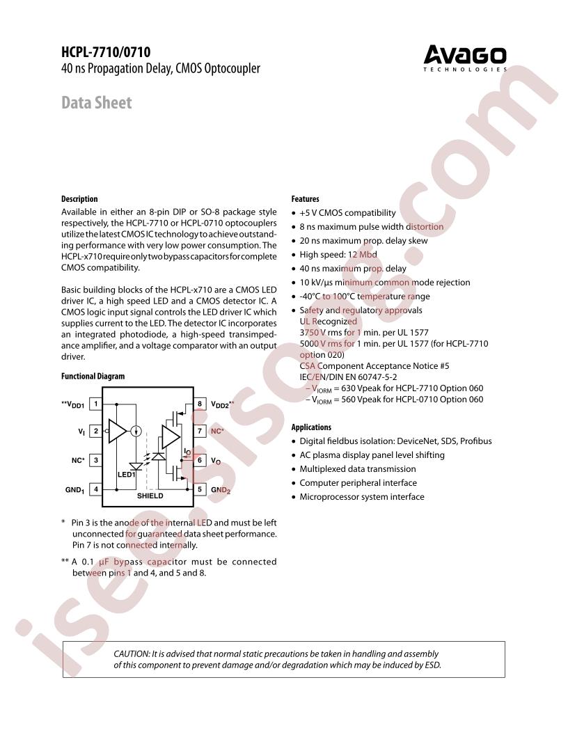 HCPL-7710-020E