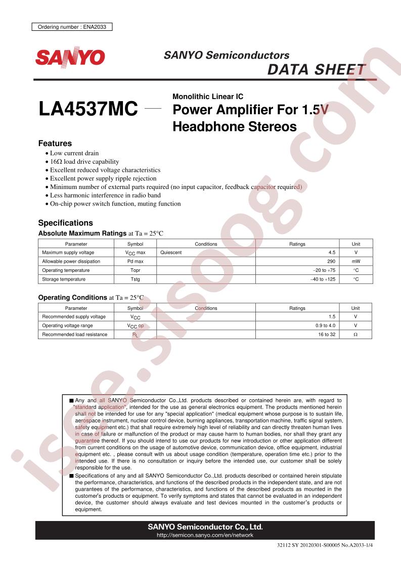 LA4537MC