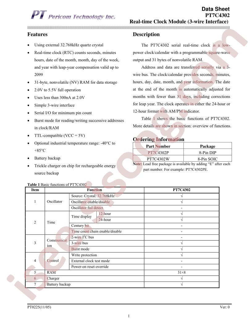 PT7C4302P