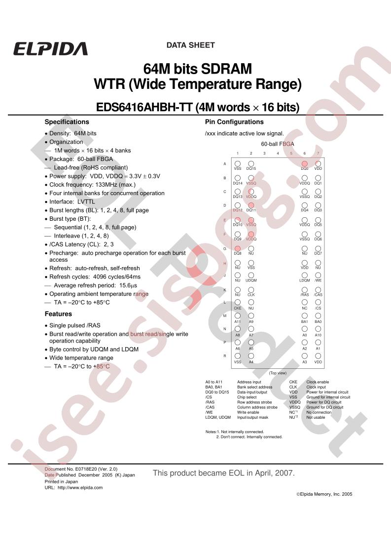 EDS6416AHBH-TT